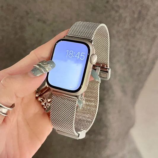 Magnetic Clasp Metal Bracelet for Apple Watch