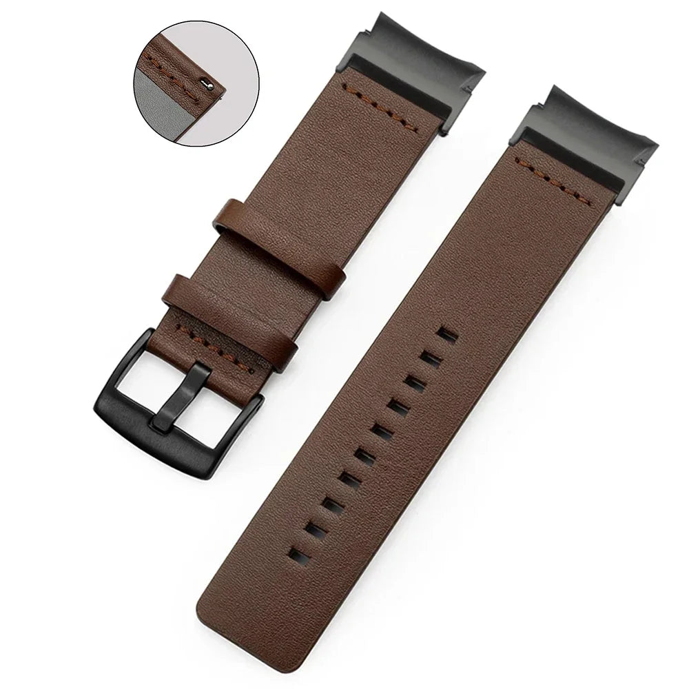 Retro Style Leather Quick Fit Bands